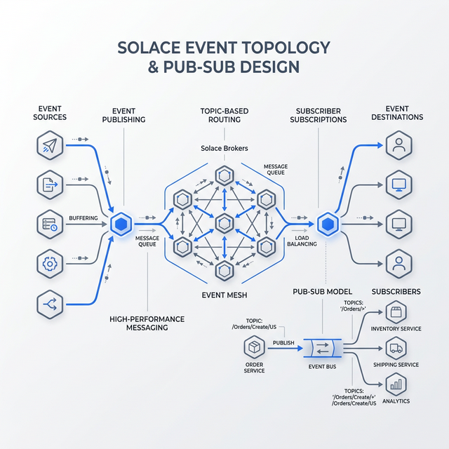 Solace Event Topology